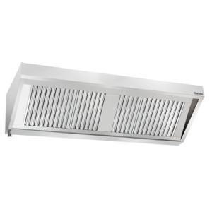 Wandhaube mit Beleuchtung - L 2000 x T 700 mm - Bartscher