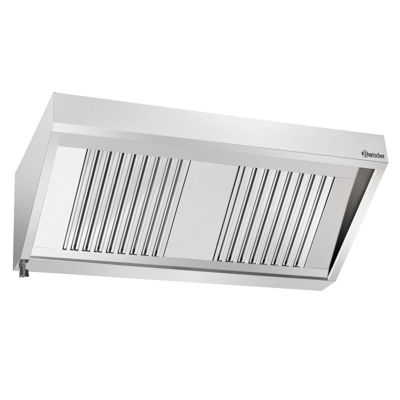 Wandhaube mit Motor und Beleuchtung - B 1400 x T 700 mm - Bartscher