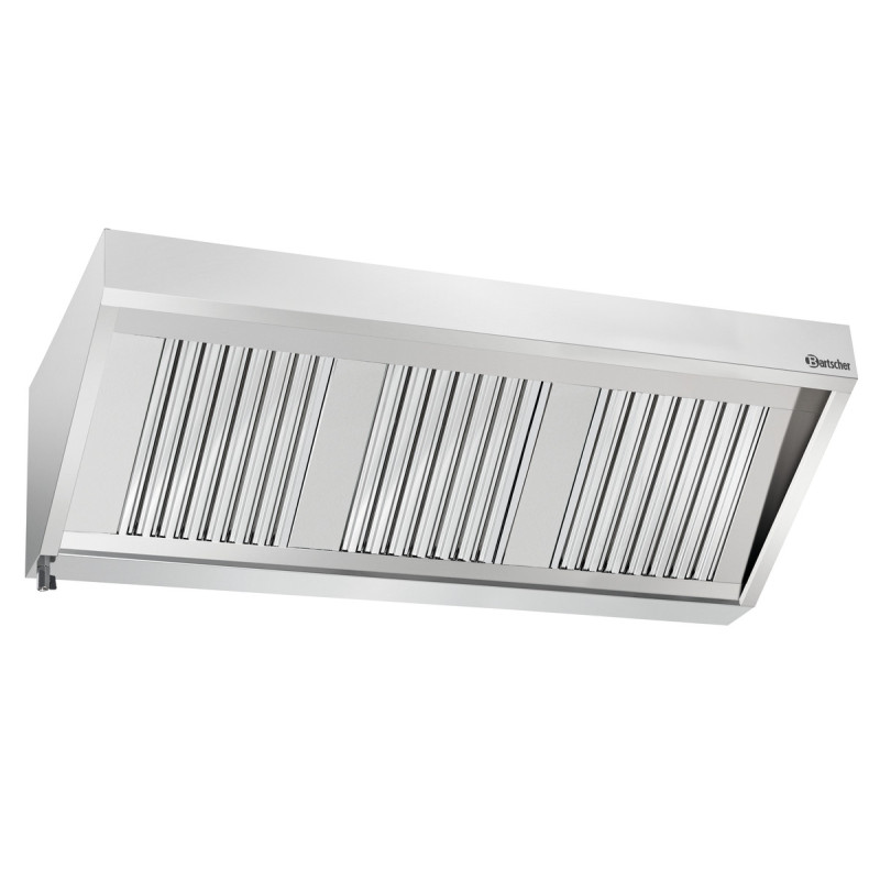 Wandhaube mit Motor und Beleuchtung - B 1600 x T 700 mm - Bartscher