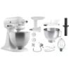 White KitchenAid Mixer with Accessories - 4.28 L - Bartscher