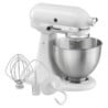 White KitchenAid Mixer with Accessories - 4.28 L - Bartscher