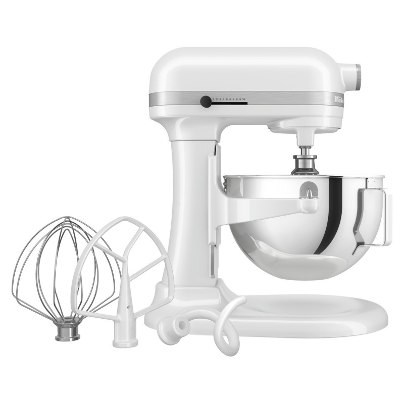 KitchenAid Weißer Mixer - 5,2 L - Bartscher