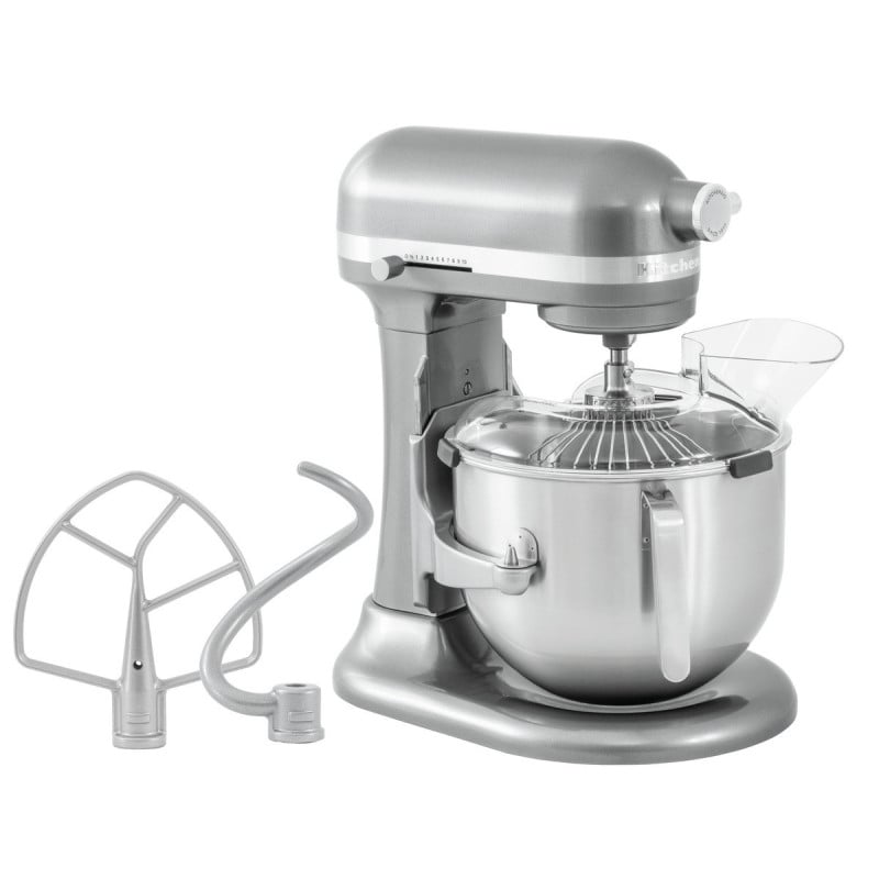KitchenAid Silber Mixer - 6,6 L - Bartscher