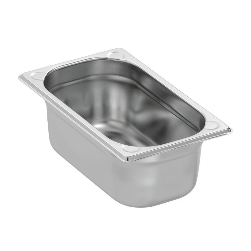 Bac Gastro GN 1/4 Basic Line - Profondeur 100 mm - 2,8 L - Bartscher