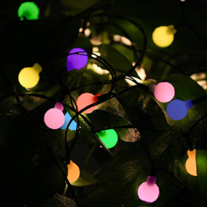 Solar Multicolor Light Garland 9.9 m - Billy RGB - Lumisky