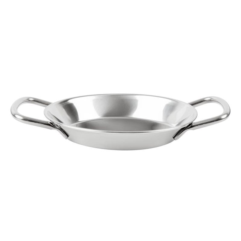 Mini Plat à Paella en Inox 120mm - Gastronoble Mini Plat à Paella en Inox 120mm - Gastronoble