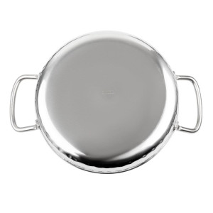 Hammered Edelstahlplatte Tischpräsentation 125mm - Gastronoble