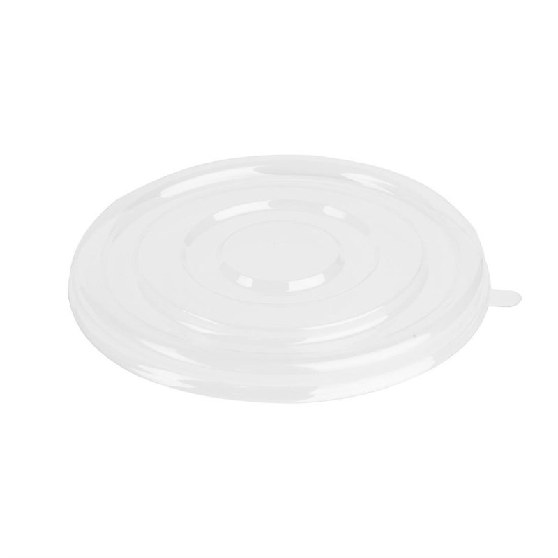 Recycelbare PET-Deckel Fiesta für Schalen von 400/500 ml - Packung mit 50 - Gastronoble Recycelbare PET-Deckel Fiesta für Schalen von 400/500 ml - Packung mit 50 - Gastronoble
