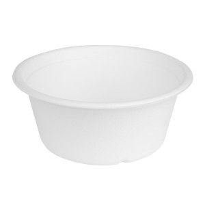 Bagasse-Schalen Fiesta kompostierbar 400 ml - Packung mit 50 - Gastronoble