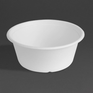 Bagasse-Schalen Fiesta Kompostierbar 750 ml - Packung mit 50 - Gastronoble