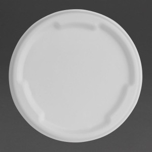 Kompostierbare Bagasse-Deckel Fiesta für Schalen 400/500 ml - Packung mit 50 - Gastronoble
