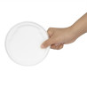 Kompostierbare Bagasse-Deckel Fiesta für Schalen 400/500 ml - Packung mit 50 - Gastronoble