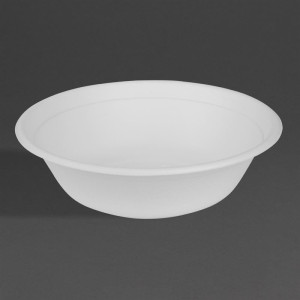 Poke-Schalen aus kompostierbarem Bagasse Fiesta 909ml - Packung mit 50 - Fiesta Green