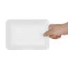 Compostierbare Lebensmittelbehälter aus Bagasse Fiesta 500ml - Set von 100 - Gastronoble