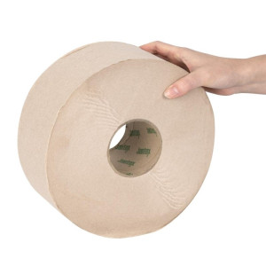 Jumbo Recycled Rolls 2 Ply 300m - Pack of 6 - Jantex