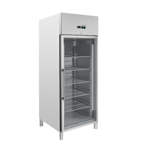 Positive Glastürkühlschrank 650 L Umluftkühlung