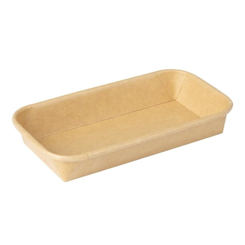 Recycelbare Sushi-Schalen 220 x 137 mm - Packung mit 300 - Fiesta Green