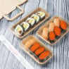 Recycelbare Sushi-Schalen 255 x 181 mm - Packung mit 300 - Fiesta Green