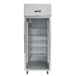 Positive Glastürkühlschrank 650 L Umluftkühlung