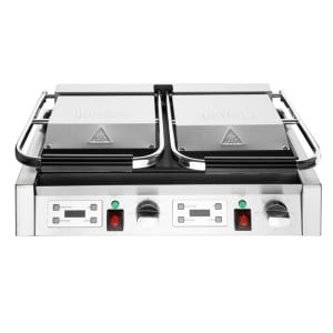 Grill Panini Double - Glatte und gerillte Platten - Buffalo