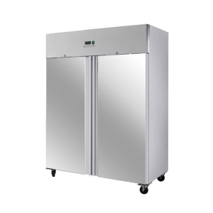 Positive Kühlschrank 1400 L Edelstahl GN 2/1 – 2 Türen