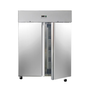Positive Kühlschrank 1400 L Edelstahl GN 2/1 – 2 Türen