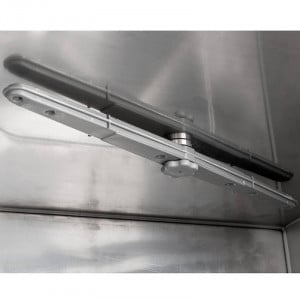 Professional Glass Washer with Rinse Aid and Detergent Dispenser - 35 x 35 cm