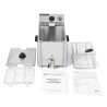 Professionelle Fritteuse 8 L mit Ablass - Dynasteel