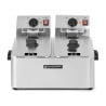 Professionelle Fritteuse 2 x 4 L - Dynasteel