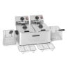 Professionelle Fritteuse 2 x 4 L - Dynasteel
