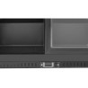 Refrigerated Back Bar 2 Glass Doors - Black Interior Dynasteel