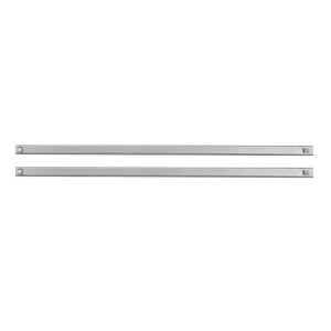Schienen für positive Konditoreischränke 600 x 400 650 L - 2er-Set - Dynasteel