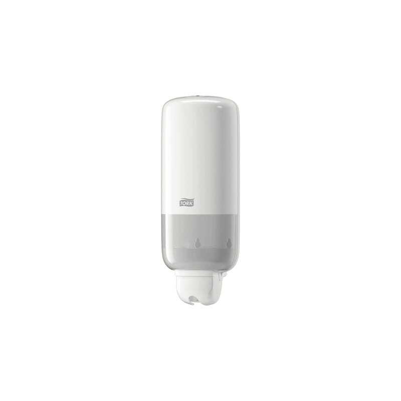 Flüssigseifenspender Weiß Tork Elevation - Optimale Hygiene und modernes Design Flüssigseifenspender Weiß Tork Elevation - Optimale Hygiene und modernes Design