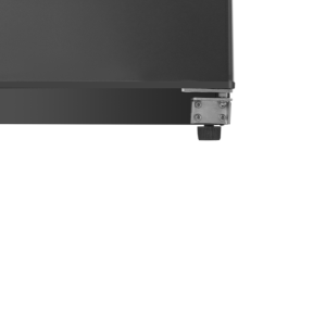 Kühlschrank 200 Liter - Positiv Schwarz - Dynasteel