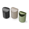 Table Trash Can with Swing Lid - Black - HENDI