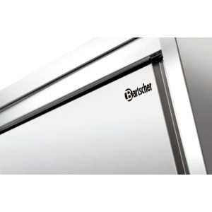 Hoher Schrank 600, L1400, Bartscher Edelstahl hoch professionell