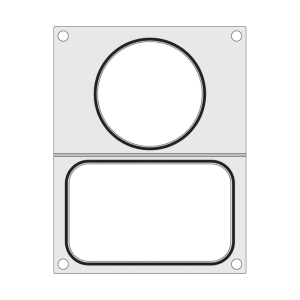 Matrice de Scellage pour Scelleuse Manuelle - Compartiments Rond et Rectangle