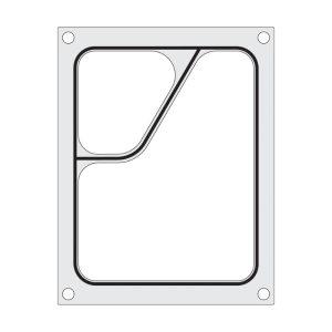 Matrice de Scellage Colt pour Scelleuse Manuelle - 2 Compartiments - HENDI