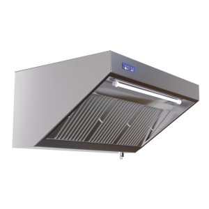Komplette Snackhaube 900 - Länge 1600 - Motor, LED und Dimmer - Dynasteel