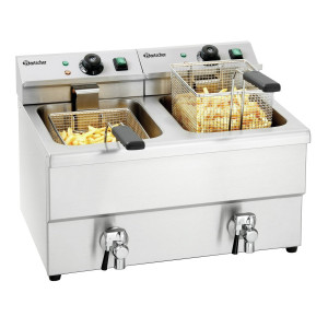 Professionelle Fritteuse Imbiss II - 2x8 L - Bartscher