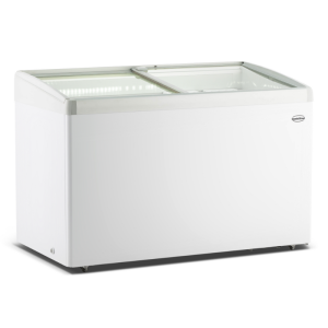 Gefriertruhe mit Glasdeckel - 396 L - CombiSteel