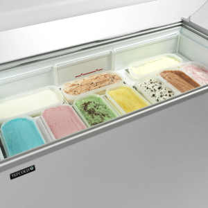 Statische Eiscreme-Vitrine - 398 L