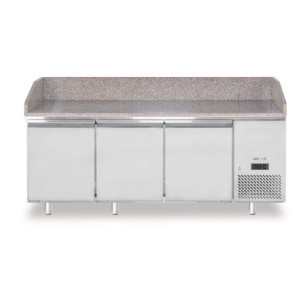 Meuble à Pizza GN 1/1 - 3 Portes - 375 L - HENDI