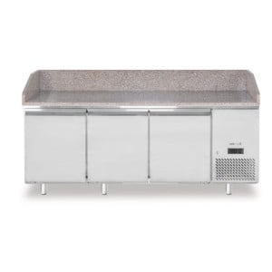 Pizza-Möbel GN 1/1 - 3 Türen - 375 L - HENDI