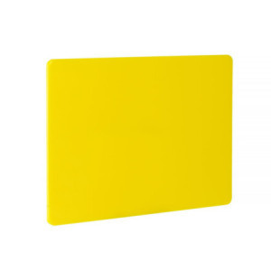 HACCP Cutting Board 600 x 400 mm - Yellow - HENDI