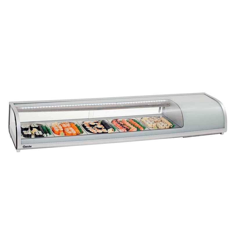 Sushi Bar Display Case 5x GN 1/2 pro Bartscher Sushi Bar Display Case 5x GN 1/2 pro Bartscher