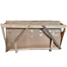 Komplette Snackhaube 900 - Länge 1600 - Motor, LED und Dimmer - Dynasteel