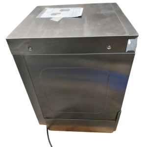 Professioneller Geschirrspüler mit Spülmittel- und Reinigungsmitteldosierer - 40 x 40 cm - Dynasteel