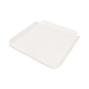 Gerillte Kartonquadrate - 17 x 17 cm - Packung mit 250 - FourniResto