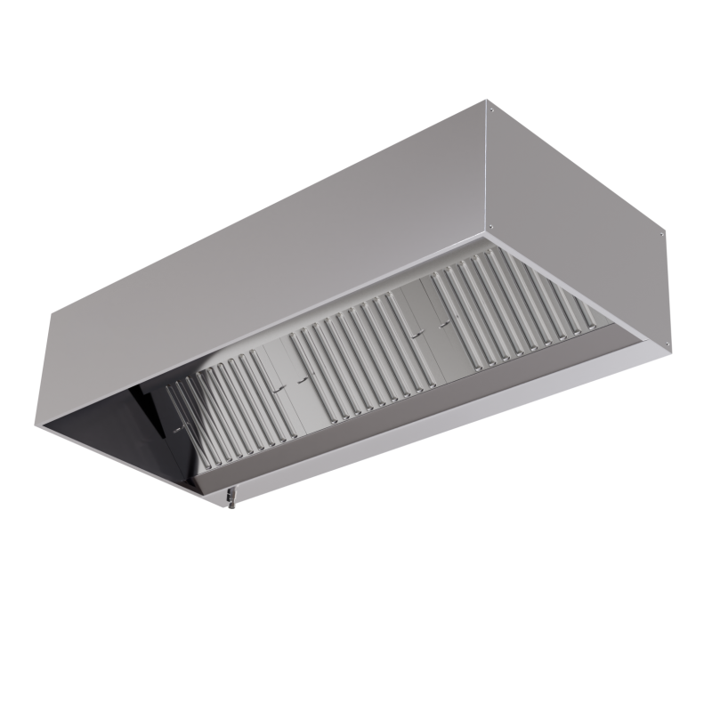 Würfelhaube 1100 LED ohne Motor - Dynasteel Qualität Inox AISI 304